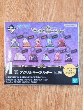 *4 for $20* One Piece The Unbreakable Law Mystery Acrylic Keychain - Blind Box